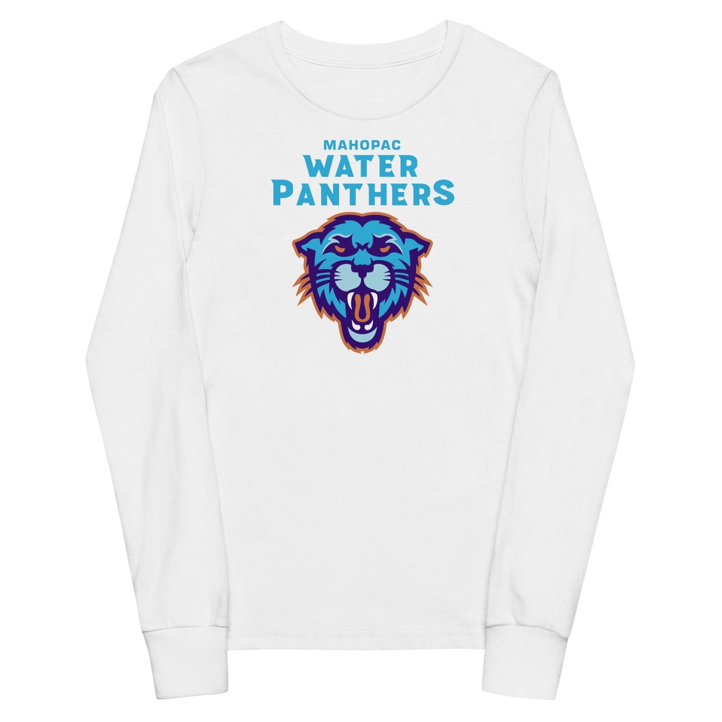 Mahopac Water Panthers Youth Cotton Long Sleeve T-Shirt Signature Lacrosse