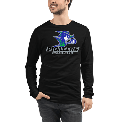 Martin County Pioneers Lacrosse Adult Premium Long Sleeve T -Shirt Signature Lacrosse