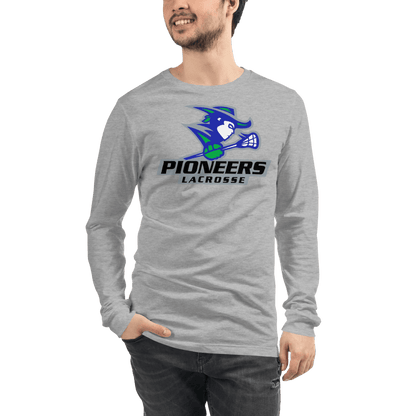 Martin County Pioneers Lacrosse Adult Premium Long Sleeve T -Shirt Signature Lacrosse