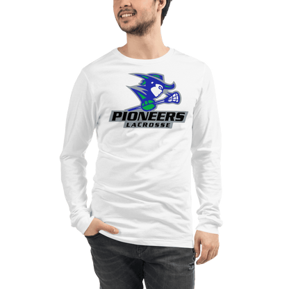 Martin County Pioneers Lacrosse Adult Premium Long Sleeve T -Shirt Signature Lacrosse