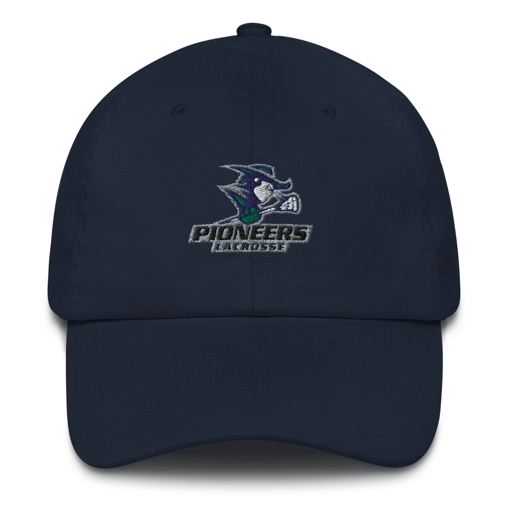 Martin County Pioneers Lacrosse Dad hat Signature Lacrosse