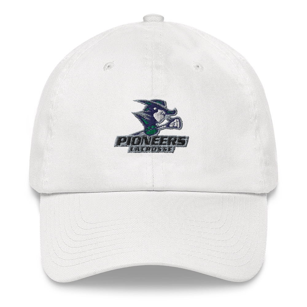 Martin County Pioneers Lacrosse Dad hat Signature Lacrosse