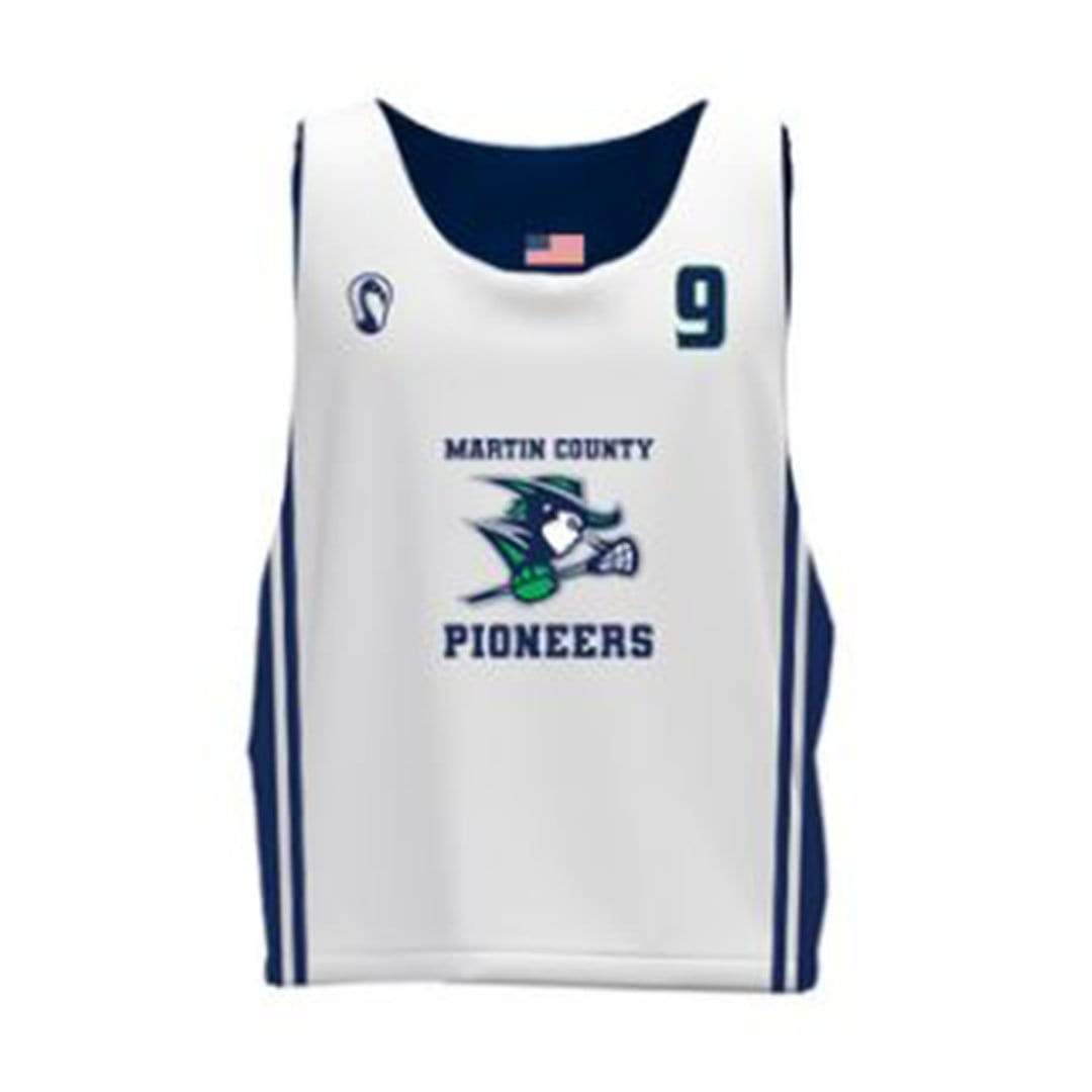 Martin County Pioneers Lacrosse Men's Performance 2 Piece Practice Package - Basic Signature Lacrosse