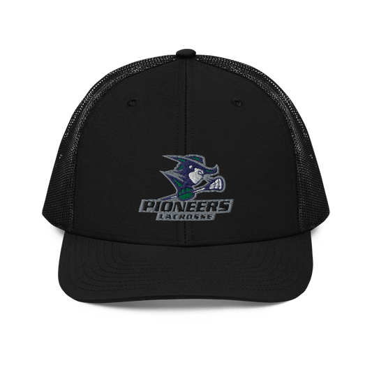 Martin County Pioneers Lacrosse Richardson Trucker Hat Signature Lacrosse