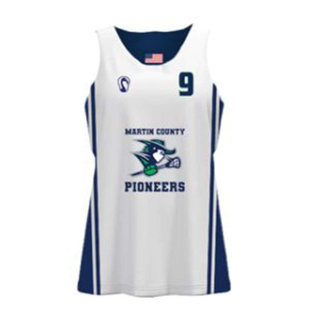 Martin County Pioneers Lacrosse Women's Performance 2 Piece Practice Package - Basic Signature Lacrosse