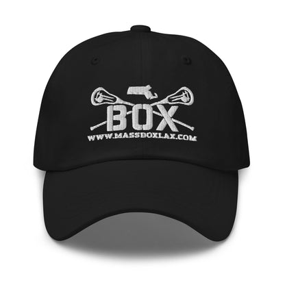 Mass Box Lacrosse Adult Dad Hat Signature Lacrosse