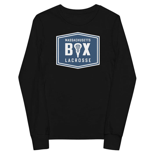 Mass Box Lacrosse Youth Cotton Long Sleeve T-Shirt Signature Lacrosse