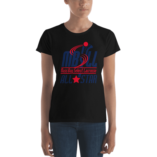 MBYLL Select League All Star Game Ladies Fitted Cotton Tee Signature Lacrosse