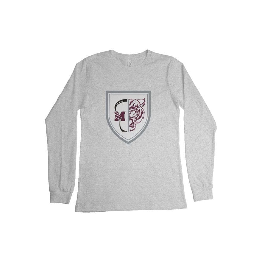 Mechanicsburg Youth Lacrosse Adult Cotton Long Sleeve T-Shirt Signature Lacrosse