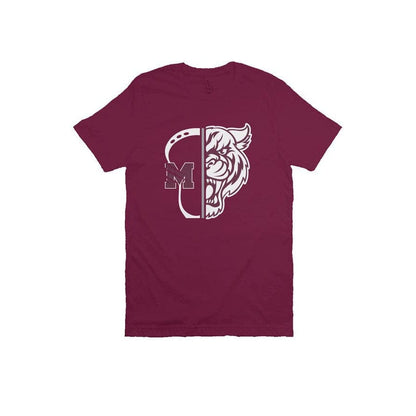 Mechanicsburg Youth Lacrosse Adult Cotton Short Sleeve T-Shirt Signature Lacrosse