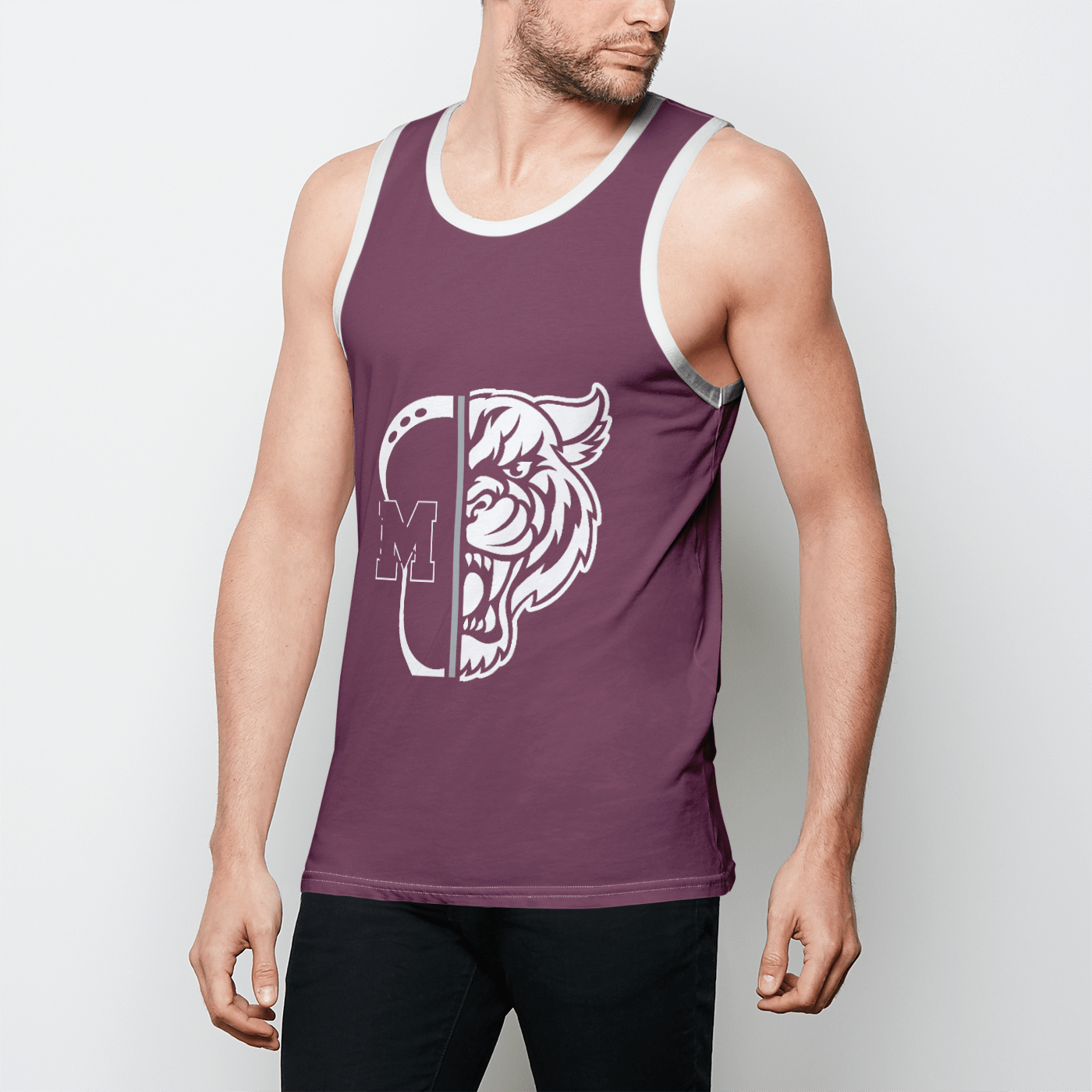 Mechanicsburg Youth Lacrosse Adult Men's Tank Top Signature Lacrosse