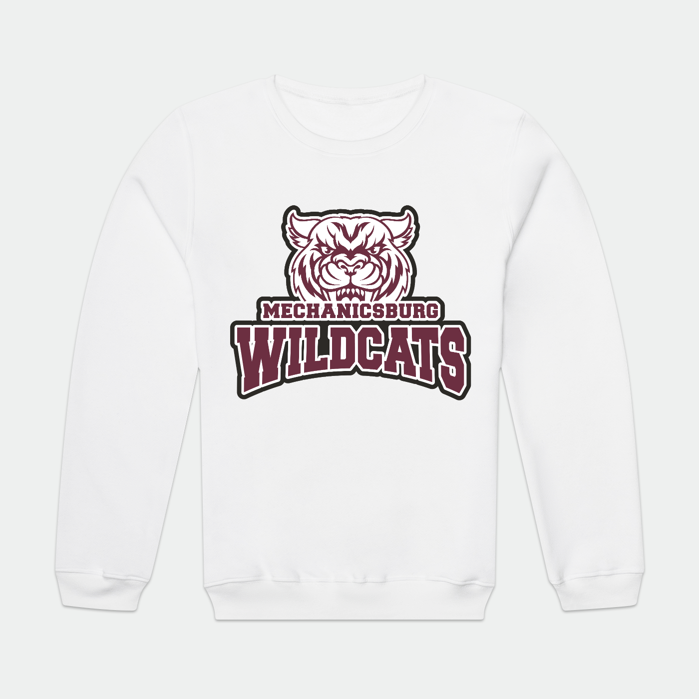 Mechanicsburg Youth Lacrosse Adult Sport Sweatshirt Signature Lacrosse