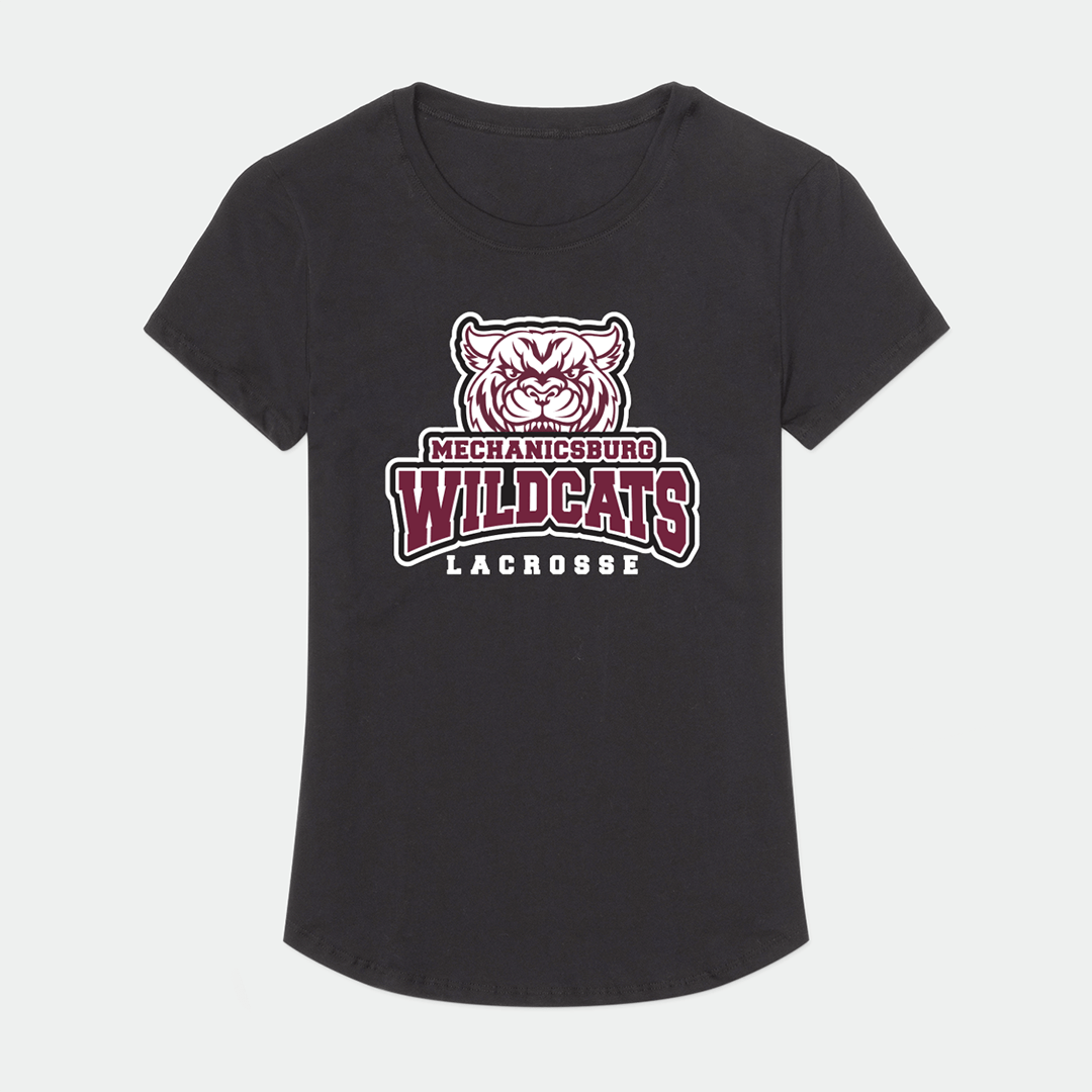 Mechanicsburg Youth Lacrosse Adult Women's Sport T-Shirt Signature Lacrosse