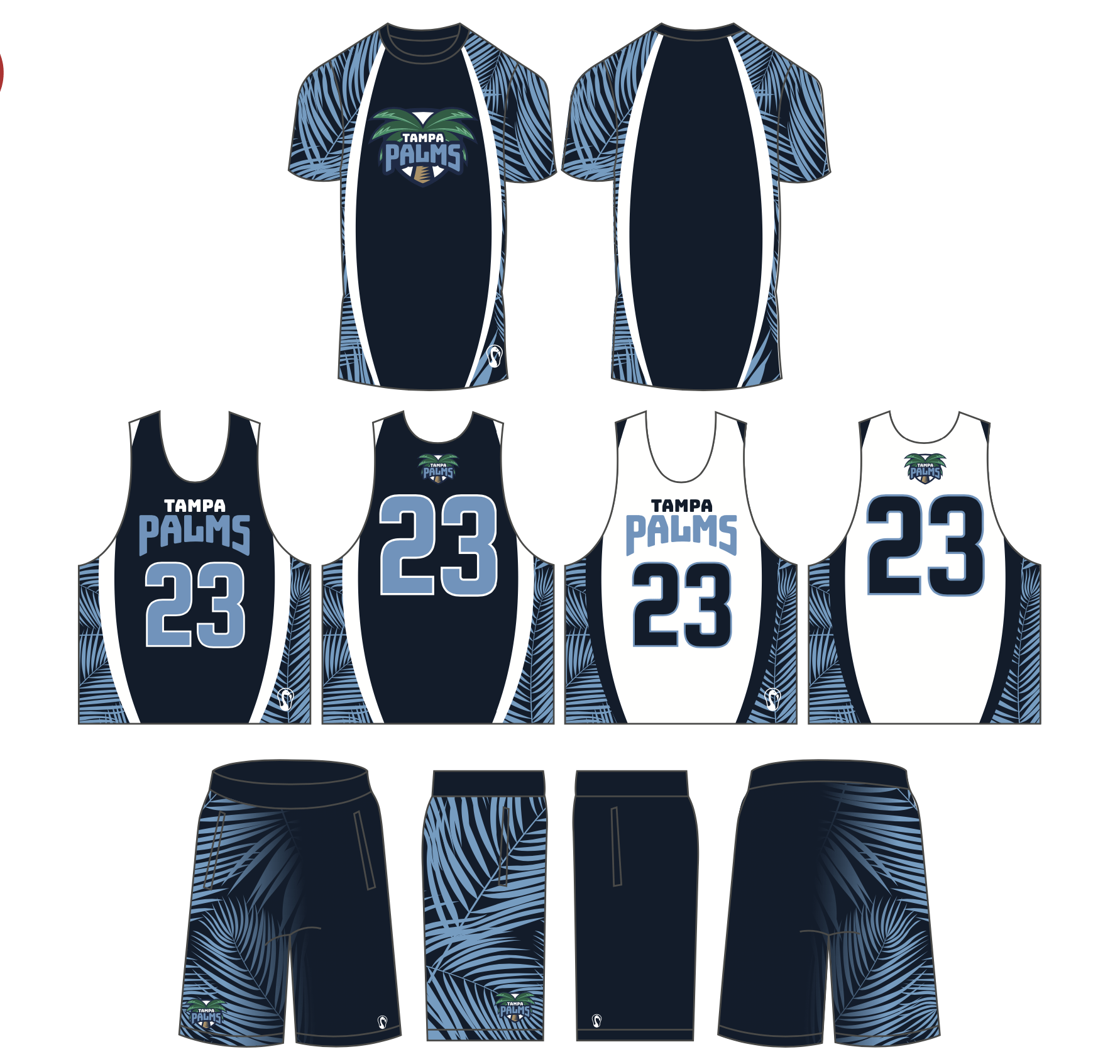 Menâ€™s 3 Piece Game Set:High School Signature Lacrosse