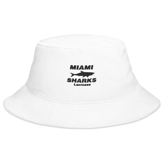 Miami Sharks Lacrosse Club Bucket Hat Signature Lacrosse