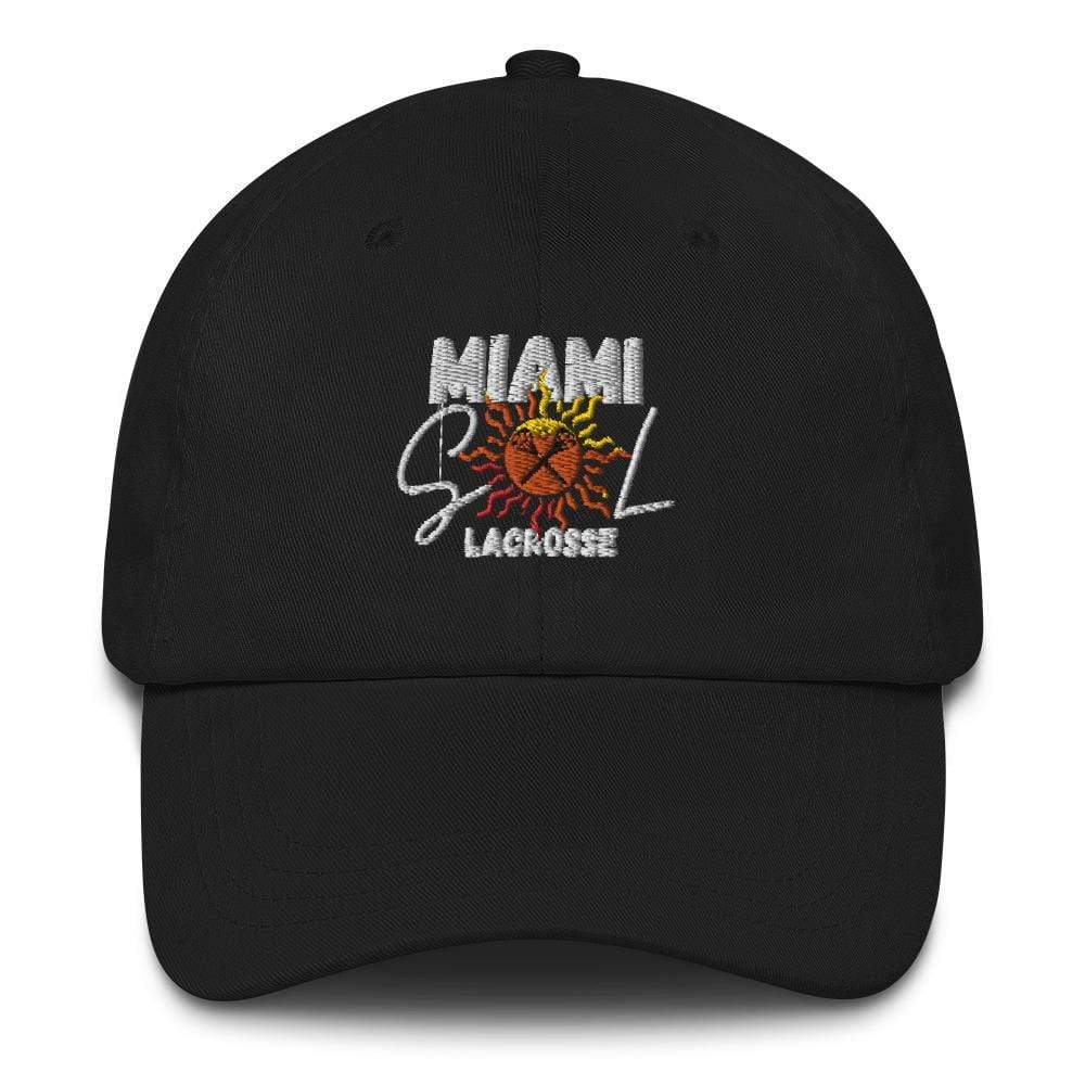 Miami Sol Dad Hat Signature Lacrosse