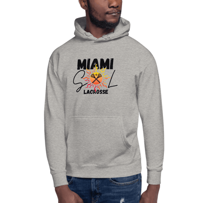 Miami Sol Fleece Pullover Signature Lacrosse