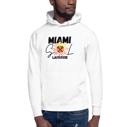 Miami Sol Fleece Pullover Signature Lacrosse