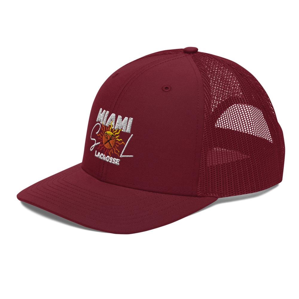 Miami Sol Richardson Trucker Hat Signature Lacrosse