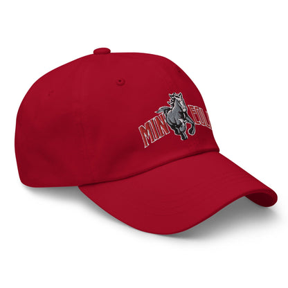 Mineola Girls Lacrosse Adult Dad Hat Signature Lacrosse