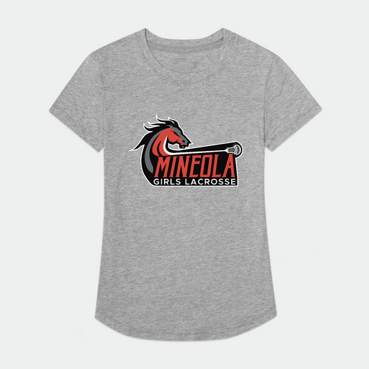 Mineola Girls Lacrosse Adult Women's Sport T-Shirt Signature Lacrosse