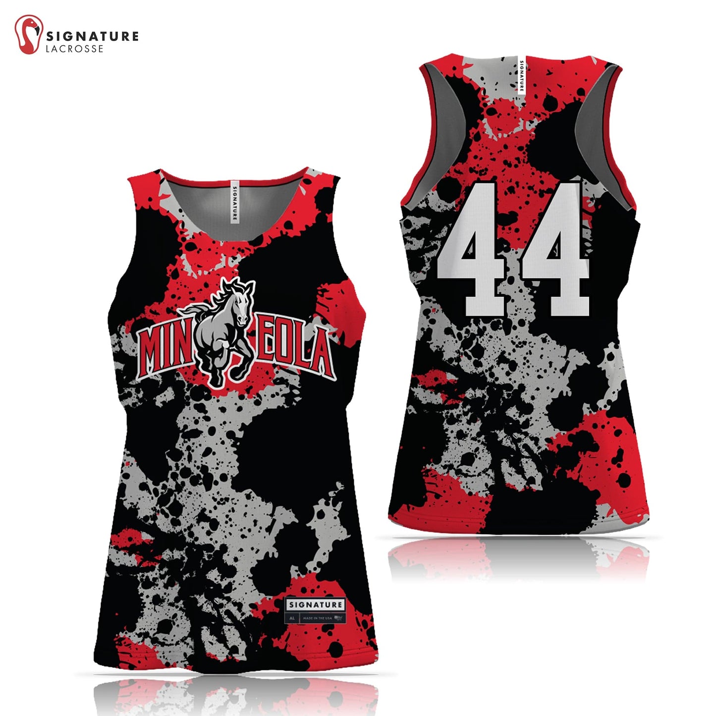 Mineola Girls Lacrosse Women's 3 Piece Player Game Package Signature Lacrosse