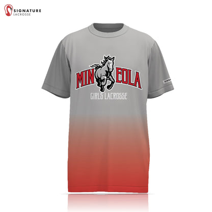 Mineola Girls Lacrosse Women’s Short Sleeve Shooting Shirt: Mineola Signature Lacrosse