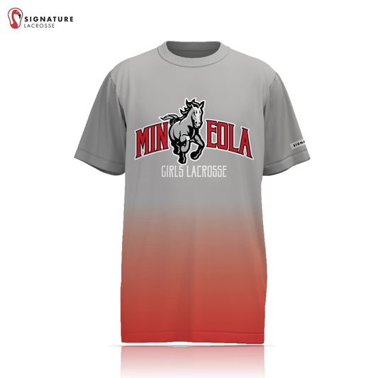 Mineola Girls Lacrosse Women’s Short Sleeve Shooting Shirt: Mineola Signature Lacrosse