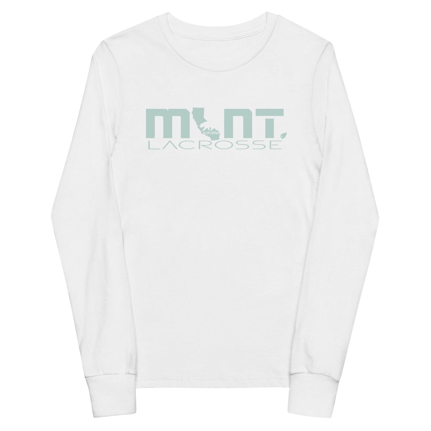 Mint Lacrosse Youth Cotton Long Sleeve T-Shirt Signature Lacrosse