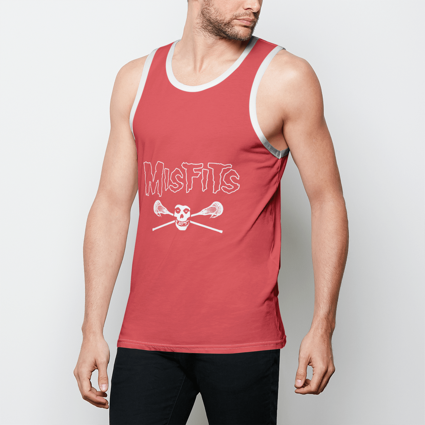 Misfits Lacrosse Adult Men's Tank Top Signature Lacrosse