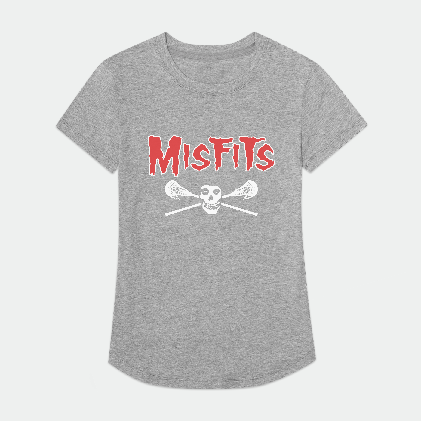 Misfits Lacrosse Adult Women's Sport T-Shirt Signature Lacrosse