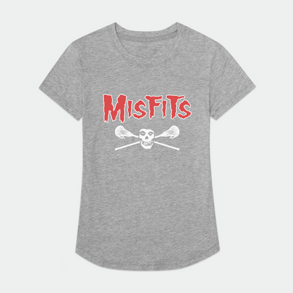 Misfits Lacrosse Adult Women's Sport T-Shirt Signature Lacrosse