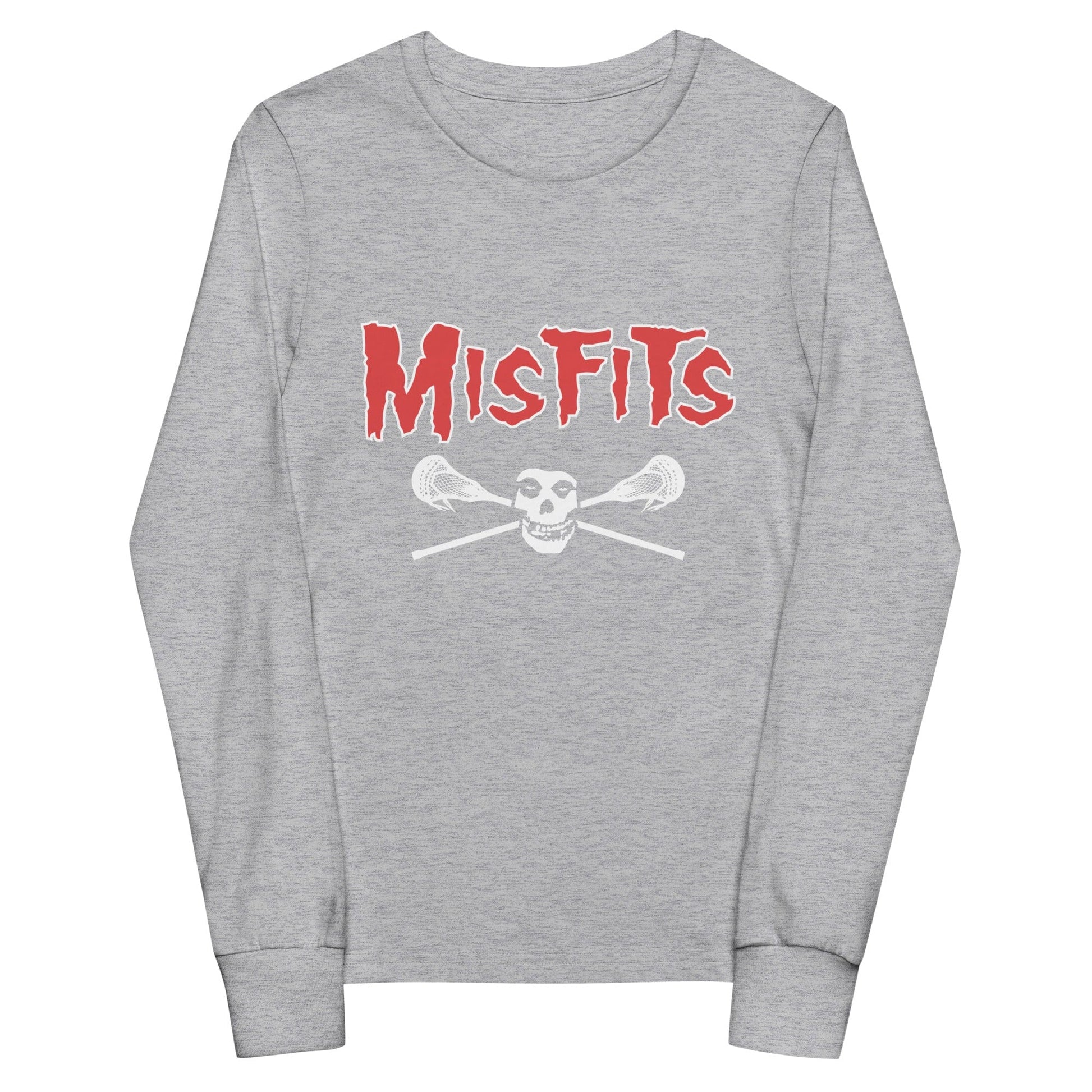 Misfits Lacrosse Youth Cotton Long Sleeve T-Shirt Signature Lacrosse