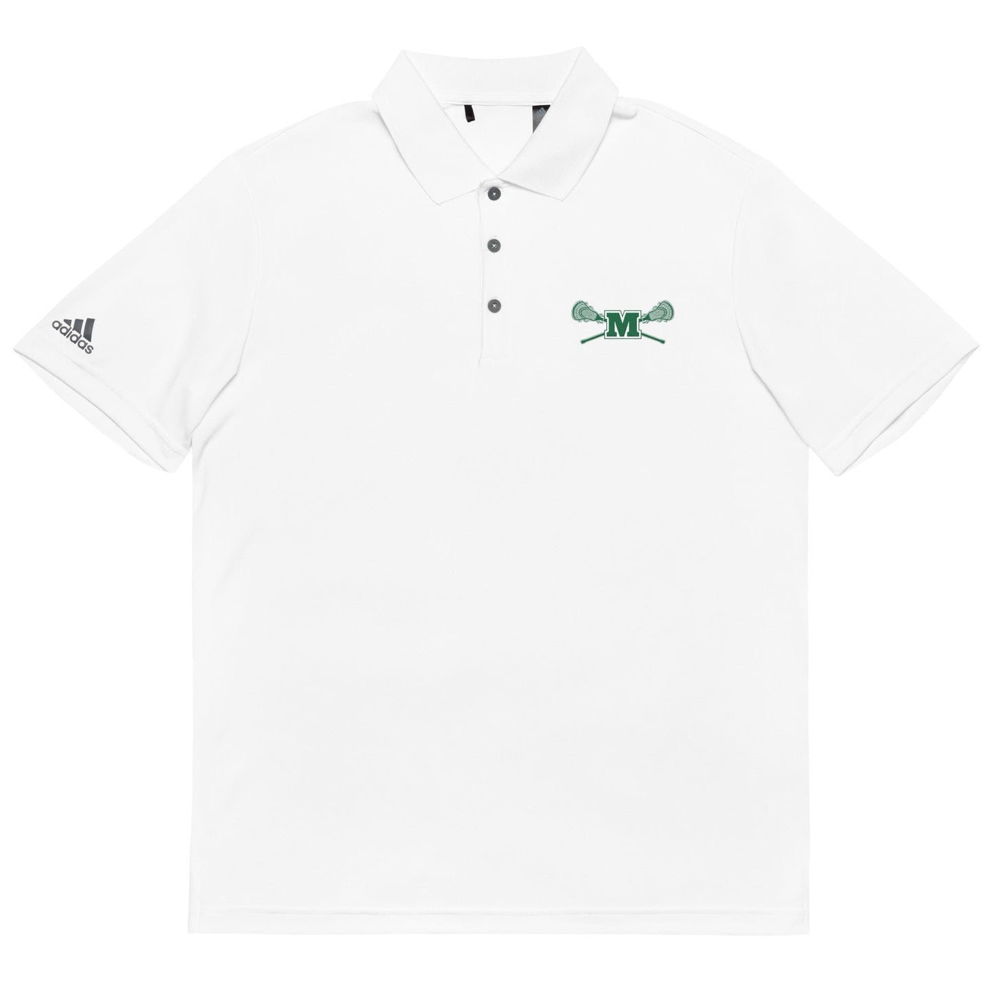 Montville Lacrosse Adult Adidas Performance Polo Signature Lacrosse