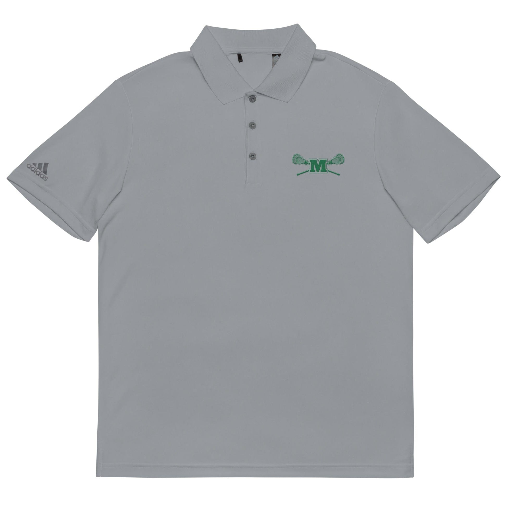 Montville Lacrosse Adult Adidas Performance Polo Signature Lacrosse