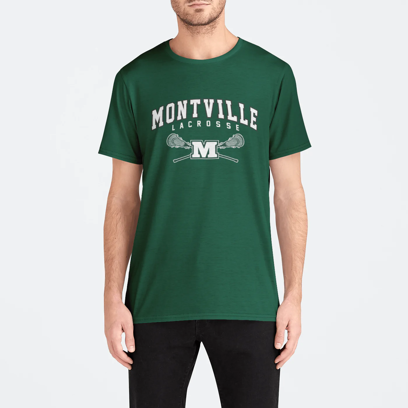 Montville Lacrosse Adult Men's Sport T-Shirt Signature Lacrosse