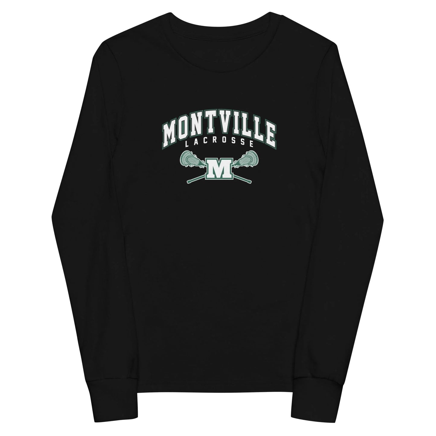 Montville Lacrosse Youth Cotton Long Sleeve T-Shirt Signature Lacrosse
