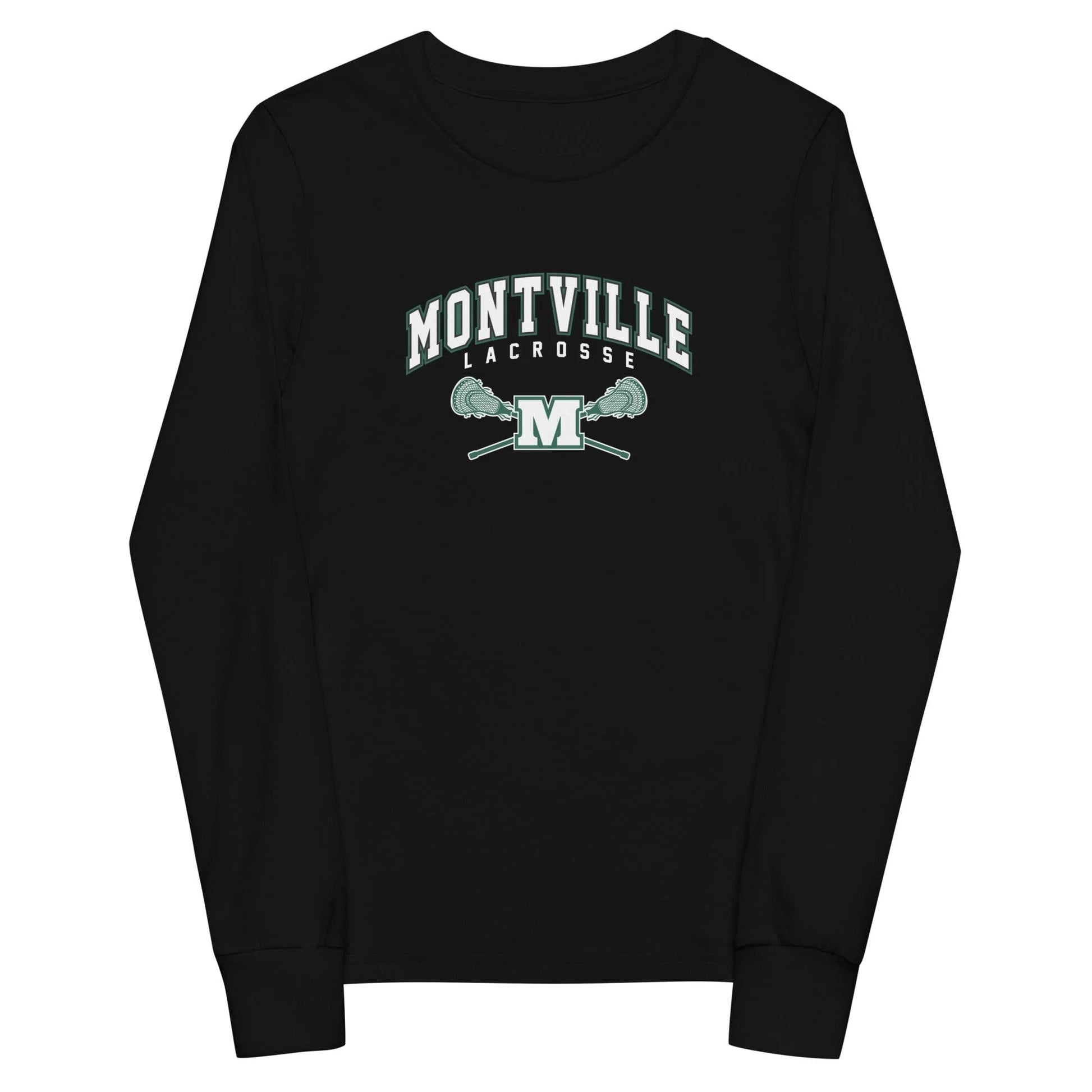 Montville Lacrosse Youth Cotton Long Sleeve T-Shirt Signature Lacrosse