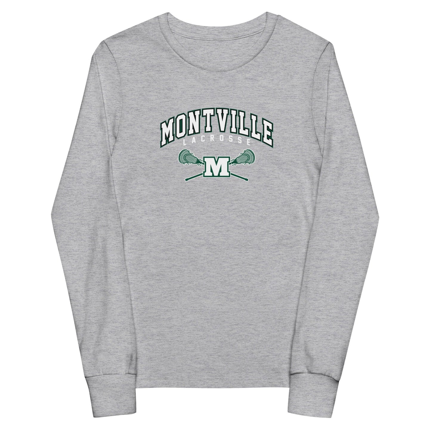 Montville Lacrosse Youth Cotton Long Sleeve T-Shirt Signature Lacrosse
