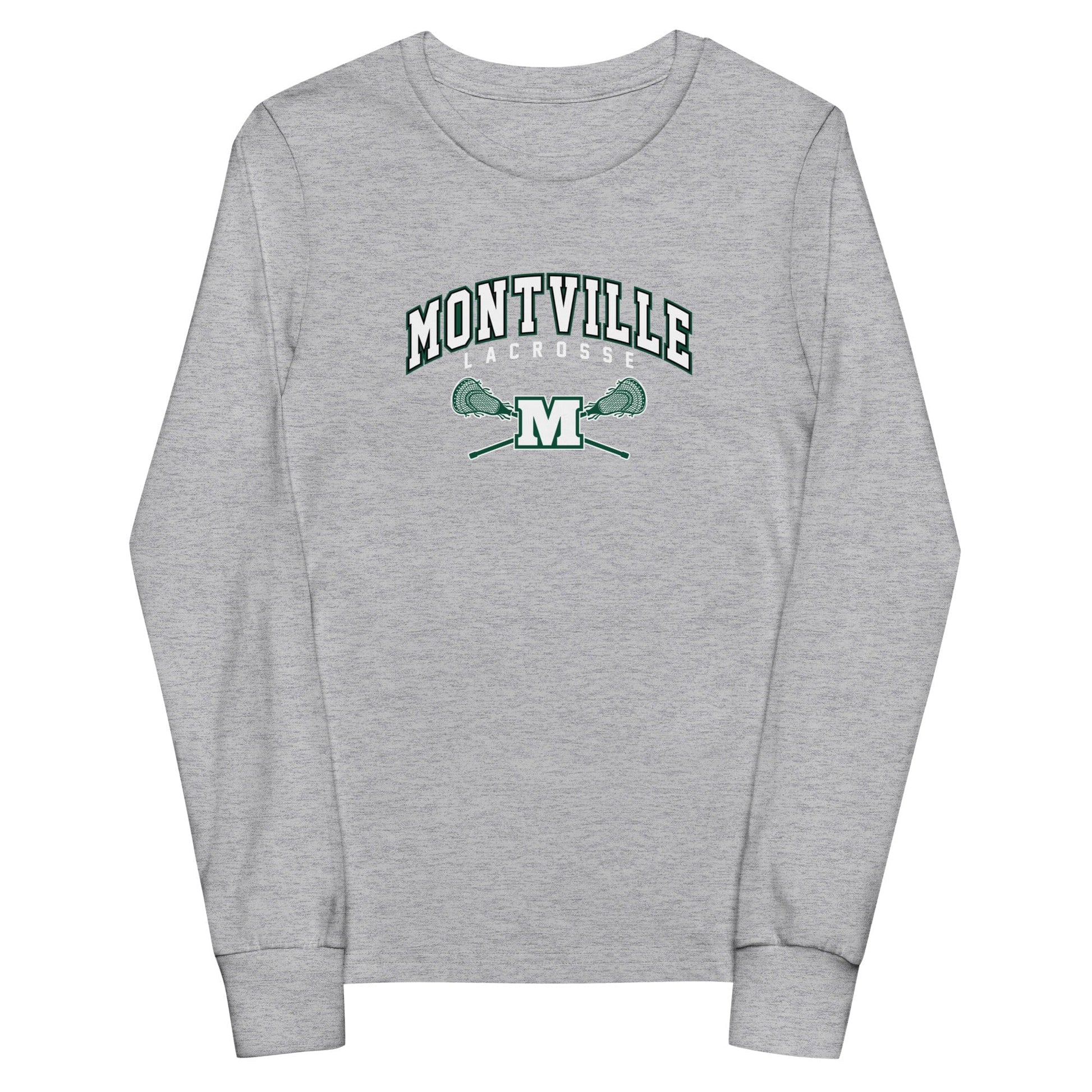 Montville Lacrosse Youth Cotton Long Sleeve T-Shirt Signature Lacrosse