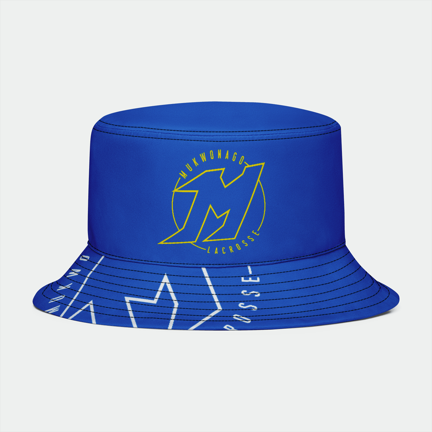 Mukwonago Lacrosse Adult Bucket Hat Signature Lacrosse