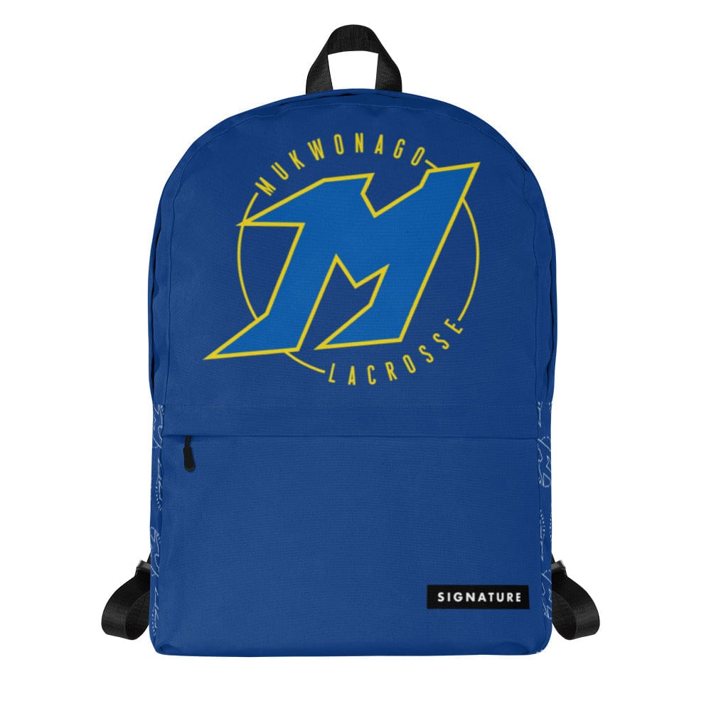 Mukwonago Lacrosse Backpack Signature Lacrosse