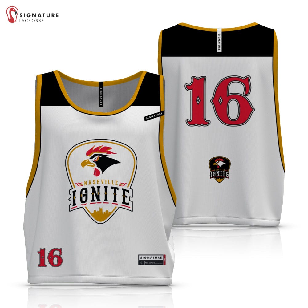 Nashville Ignite Lacrosse Men's Pro Game Reversible Signature Lacrosse