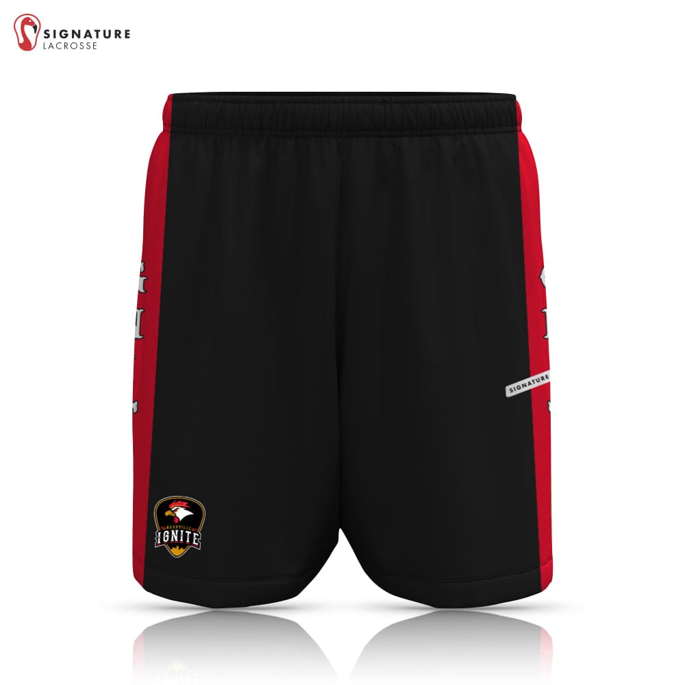 Nashville Ignite Lacrosse Men's Pro Game Shorts: Nashville Ignite Signature Lacrosse