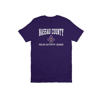 Nassau County PAL Adult Cotton Short Sleeve T-Shirt Signature Lacrosse