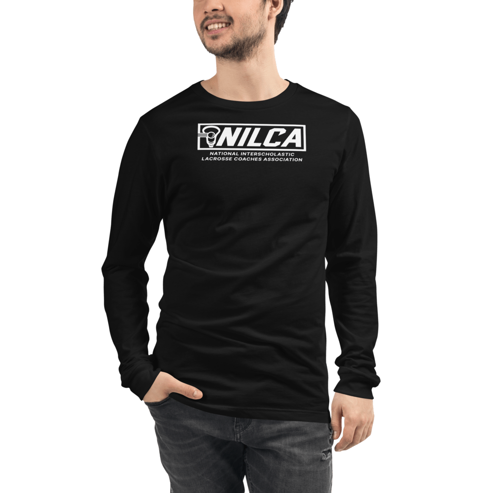 NILCA Adult Premium Long Sleeve T -Shirt Signature Lacrosse
