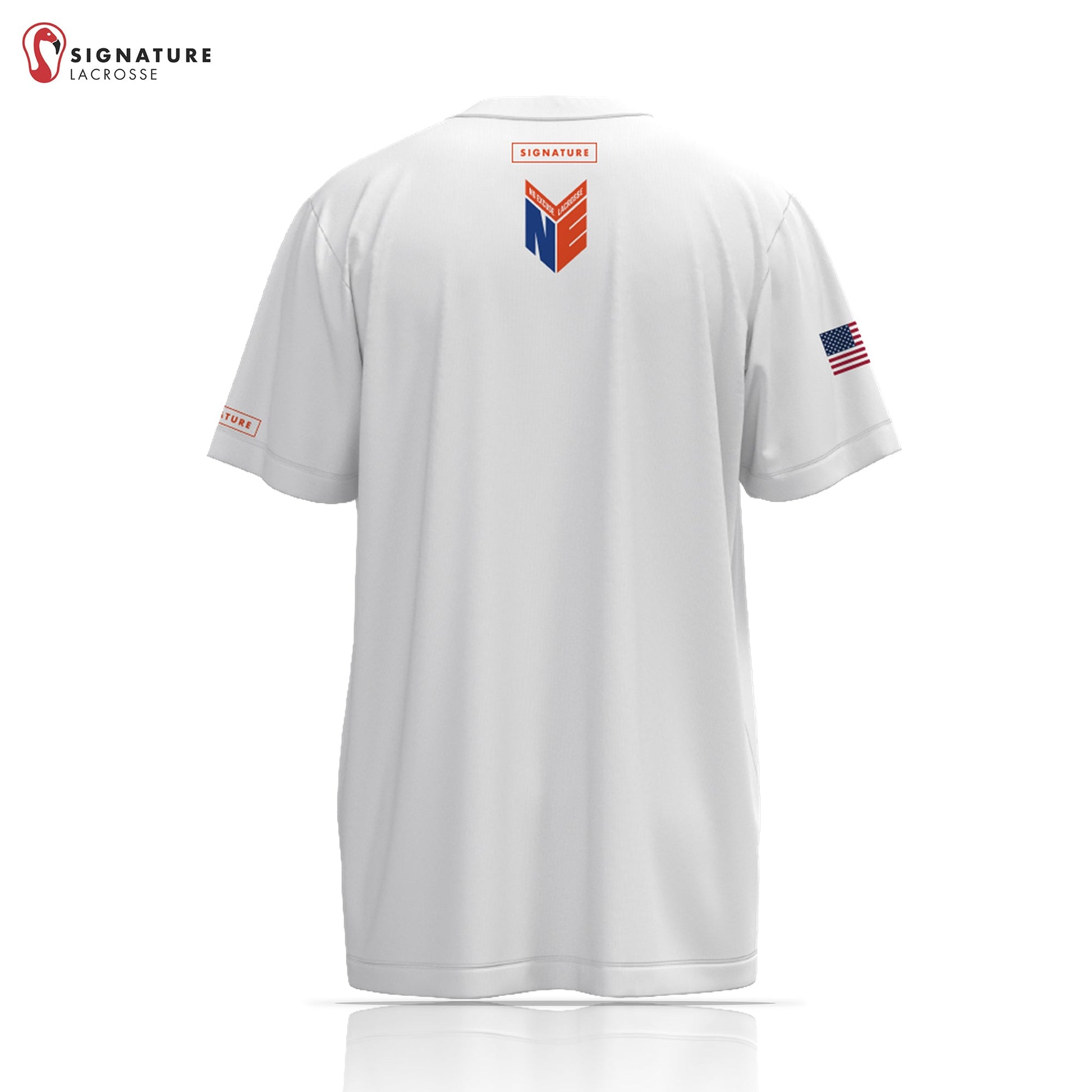 No-Excuse Lacrosse Player Short Sleeve Shooting Shirt Signature Lacrosse