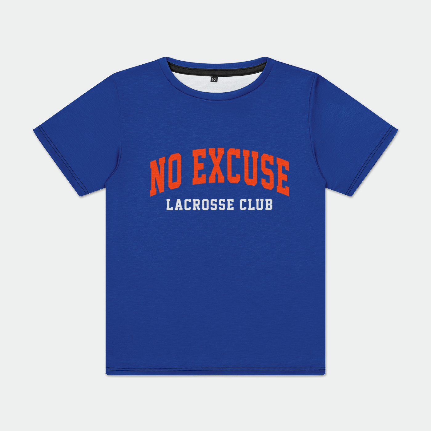 No-Excuse Lacrosse Youth Sport T-Shirt Signature Lacrosse