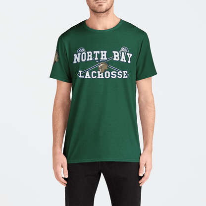 North Bay Warriors Lacrosse Adult Men's Sport T-Shirt Signature Lacrosse
