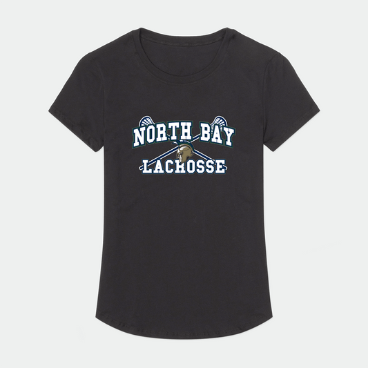 North Bay Warriors Lacrosse Adult Women's Sport T-Shirt Signature Lacrosse